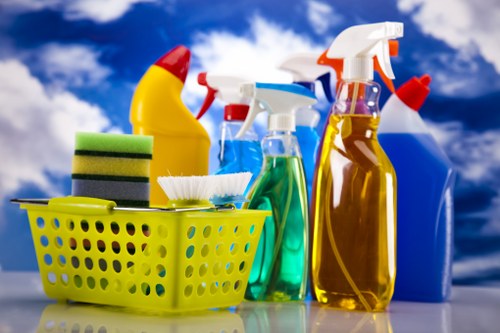 At-home rug cleaning with vacuuming and spot treatment