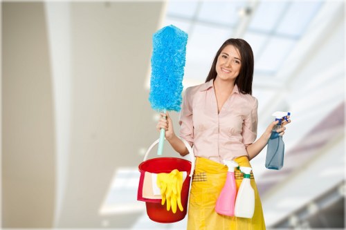 Cleaning windows and fixtures after building work