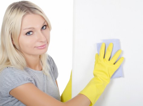 Commercial cleaners servicing an industrial or retail environment